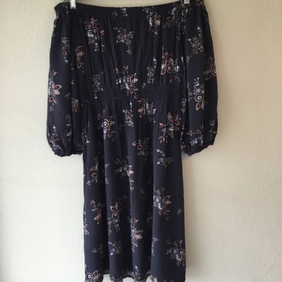 Loft Boho Peasant Dress Size Medium - Picture 7 of 12